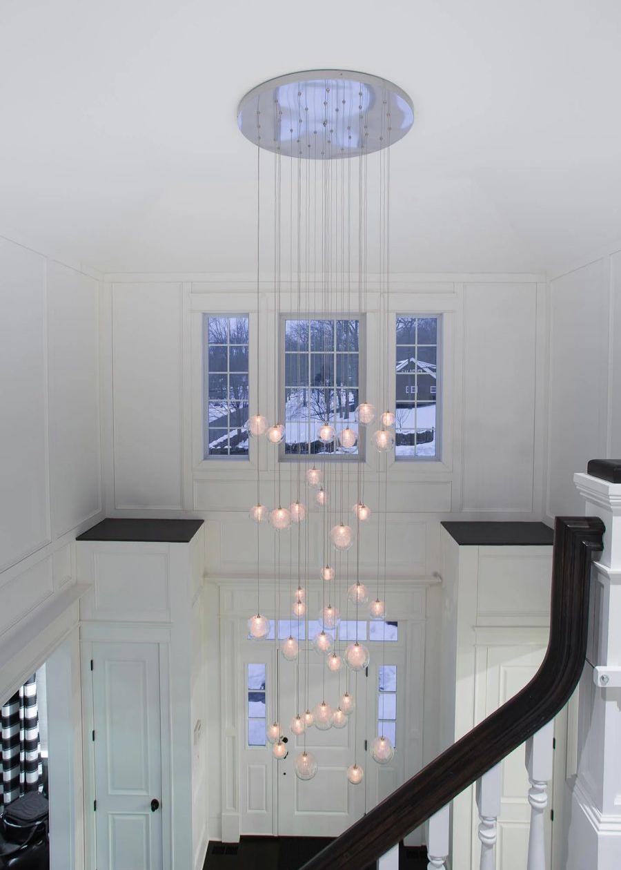 Drizzle Round Chandelier-Chandelier-Manorlights