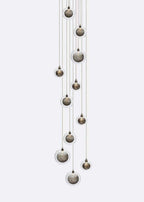 Drizzle Round Chandelier-Chandelier-Manorlights