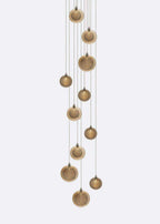 Drizzle Round Chandelier-Chandelier-Manorlights