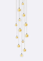 Drizzle Round Chandelier-Chandelier-Manorlights