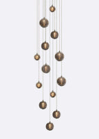Drizzle Round Chandelier-Chandelier-Manorlights