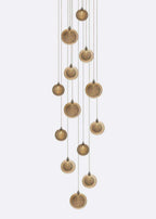 Drizzle Round Chandelier-Chandelier-Manorlights