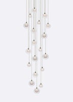 Drizzle Round Chandelier-Chandelier-Manorlights
