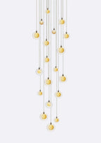 Drizzle Round Chandelier-Chandelier-Manorlights
