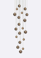 Drizzle Round Chandelier-Chandelier-Manorlights
