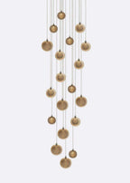 Drizzle Round Chandelier-Chandelier-Manorlights