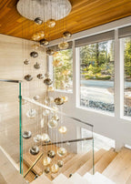 Drizzle Round Chandelier-Chandelier-Manorlights