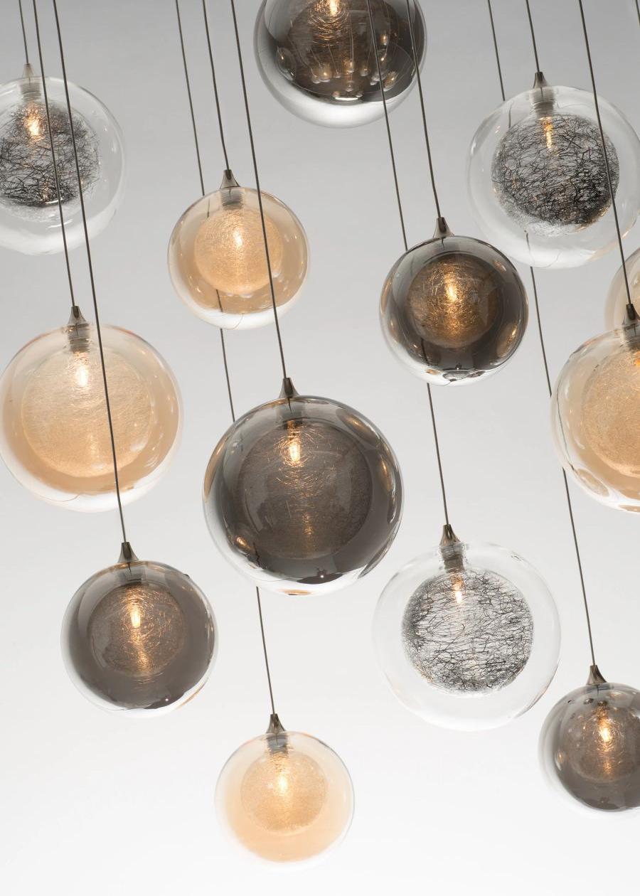 Drizzle Round Chandelier-Chandelier-Manorlights