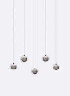 Drizzle 5-Light Chandelier-Chandelier-Manorlights