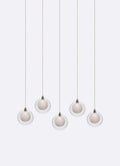 Drizzle 5-Light Chandelier-Chandelier-Manorlights