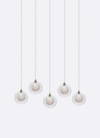 Drizzle 5-Light Chandelier-Chandelier-Manorlights