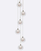 Drizzle 6-Light Chandelier-Chandelier-Manorlights