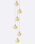 Drizzle 6-Light Chandelier-Chandelier-Manorlights