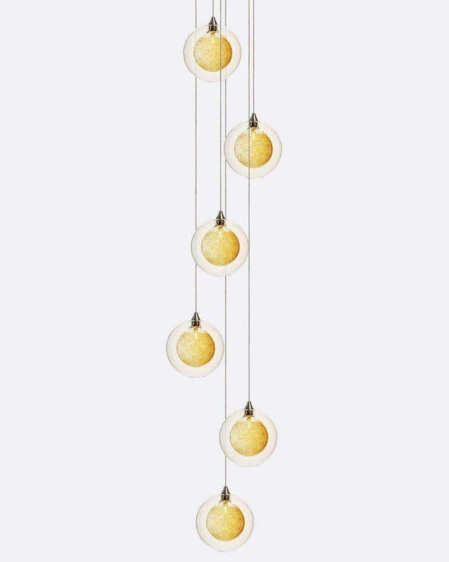 Drizzle 6-Light Chandelier-Chandelier-Manorlights