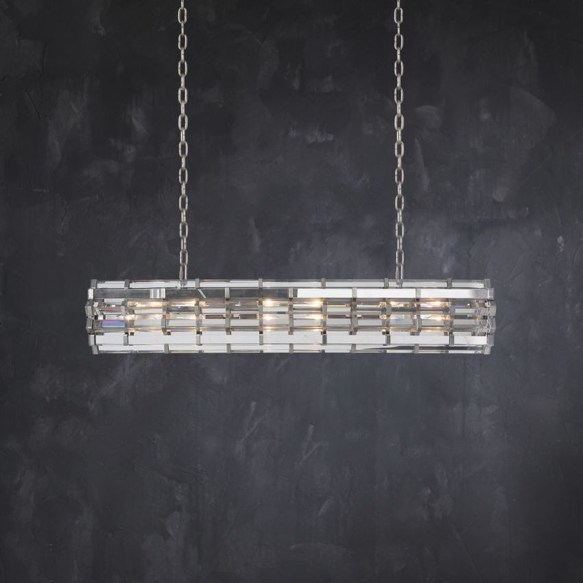 Dipa Cylinder Chandelier-Chandelier-Manorlights