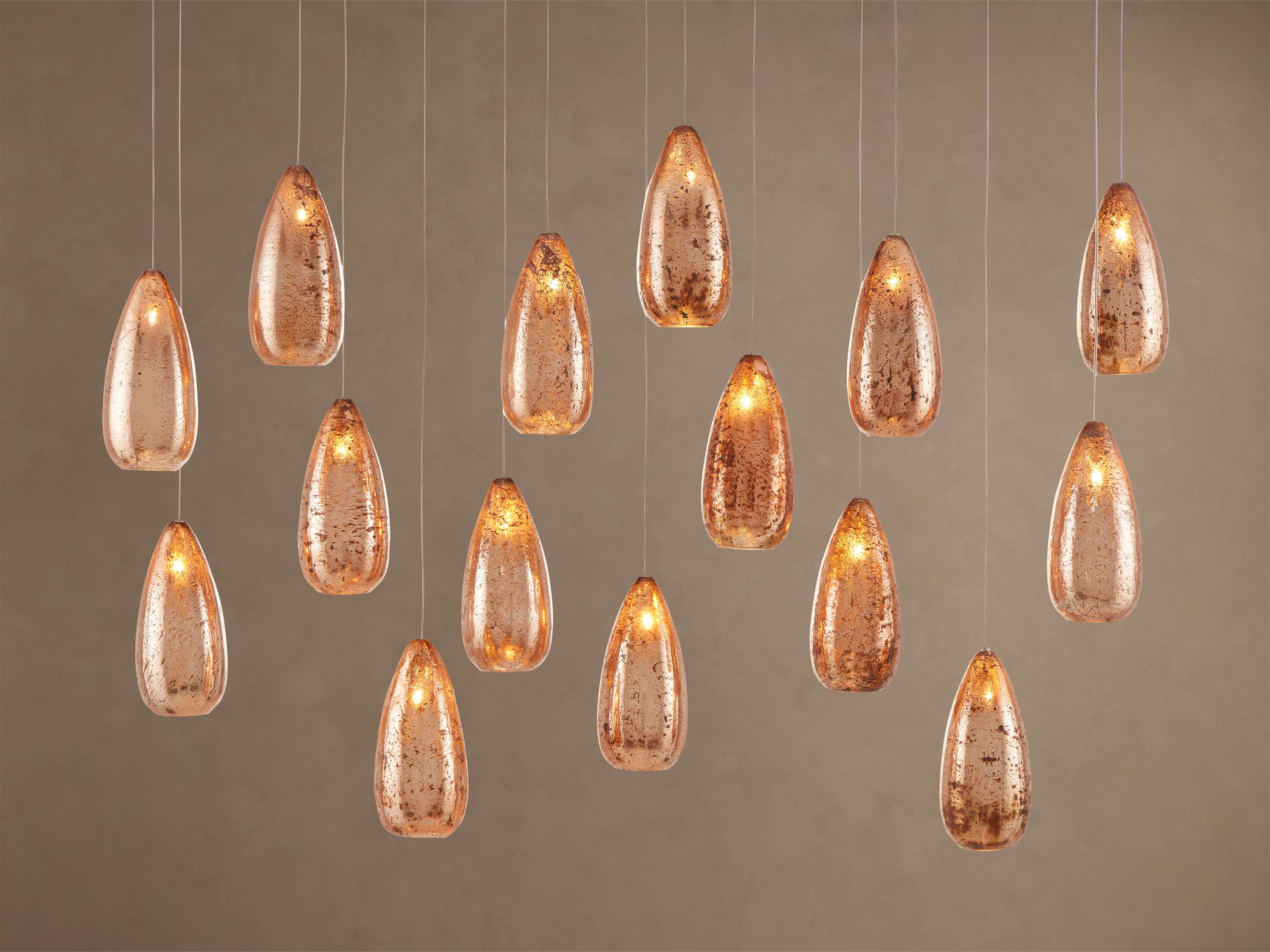 Edda Linear Chandelier-Chandelier-Manorlights