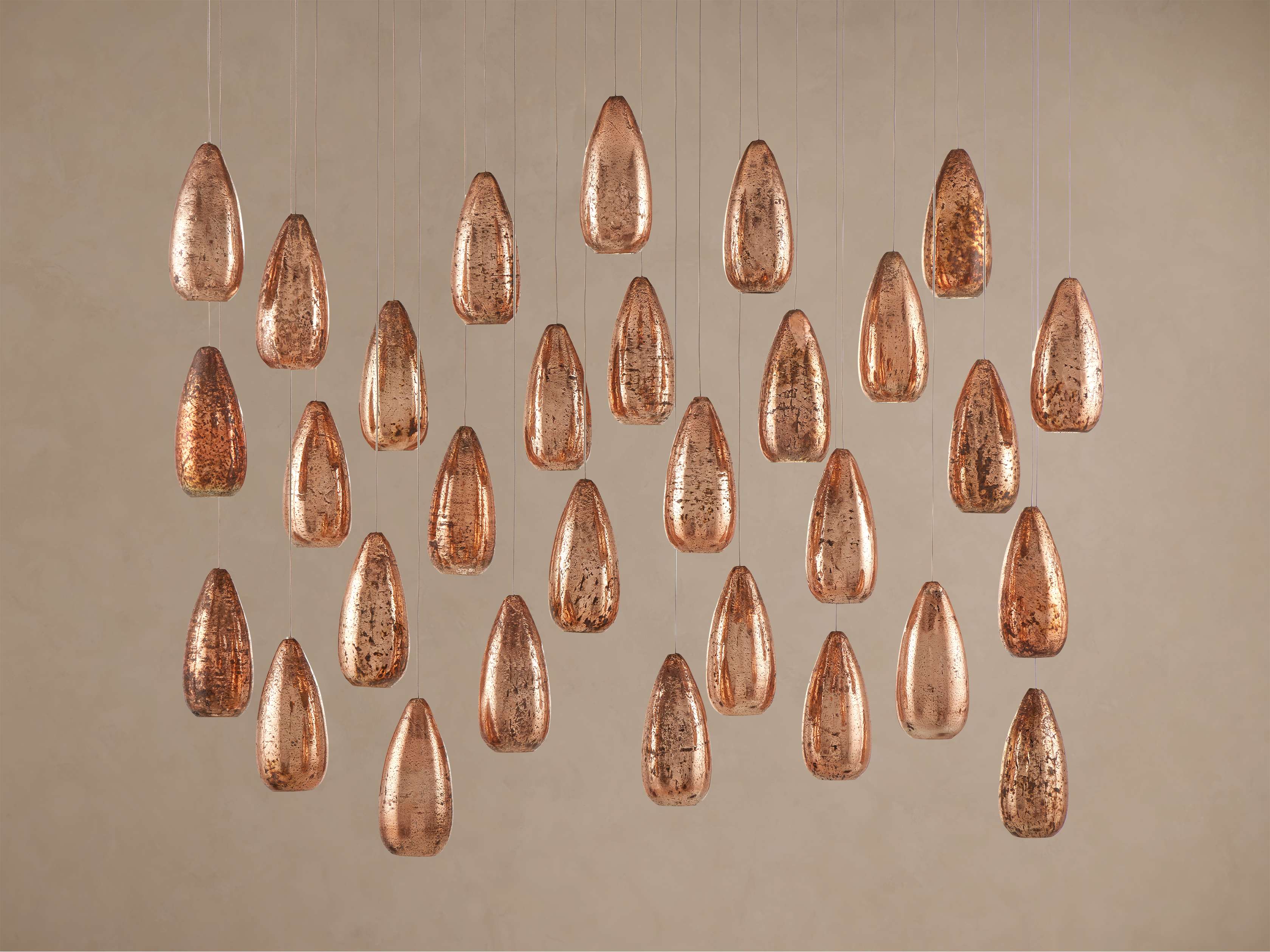 Edda Linear Chandelier-Chandelier-Manorlights