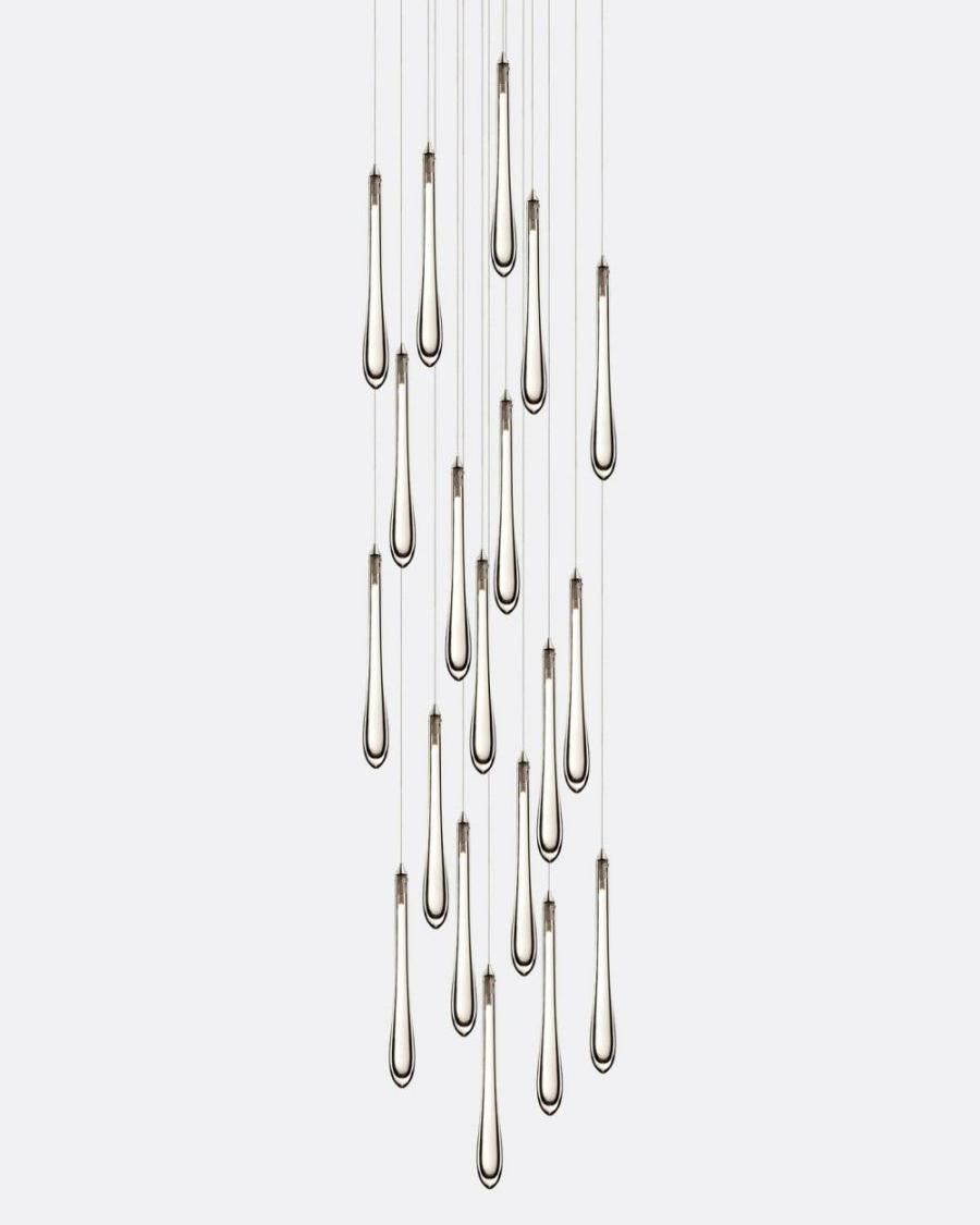 Dewdrop Round Chandelier-Chandelier-Manorlights