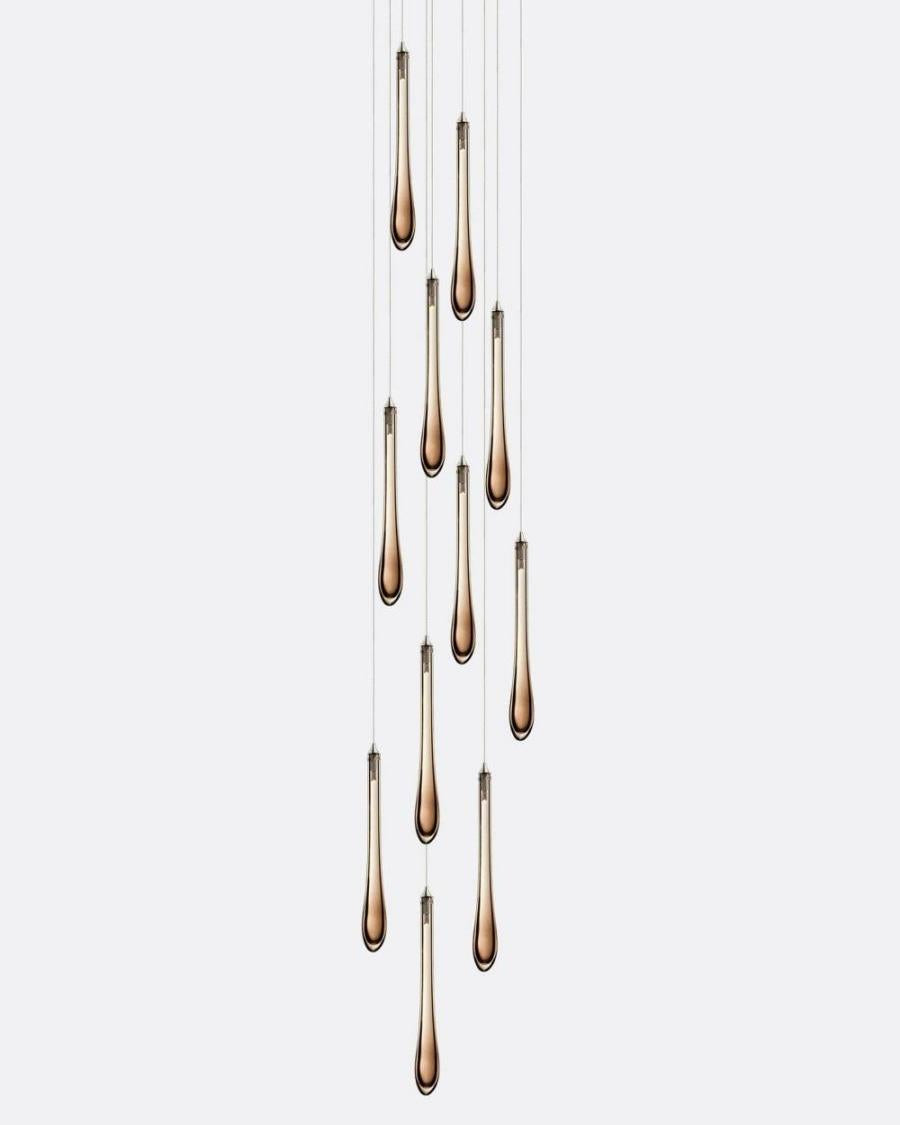Dewdrop Round Chandelier-Chandelier-Manorlights