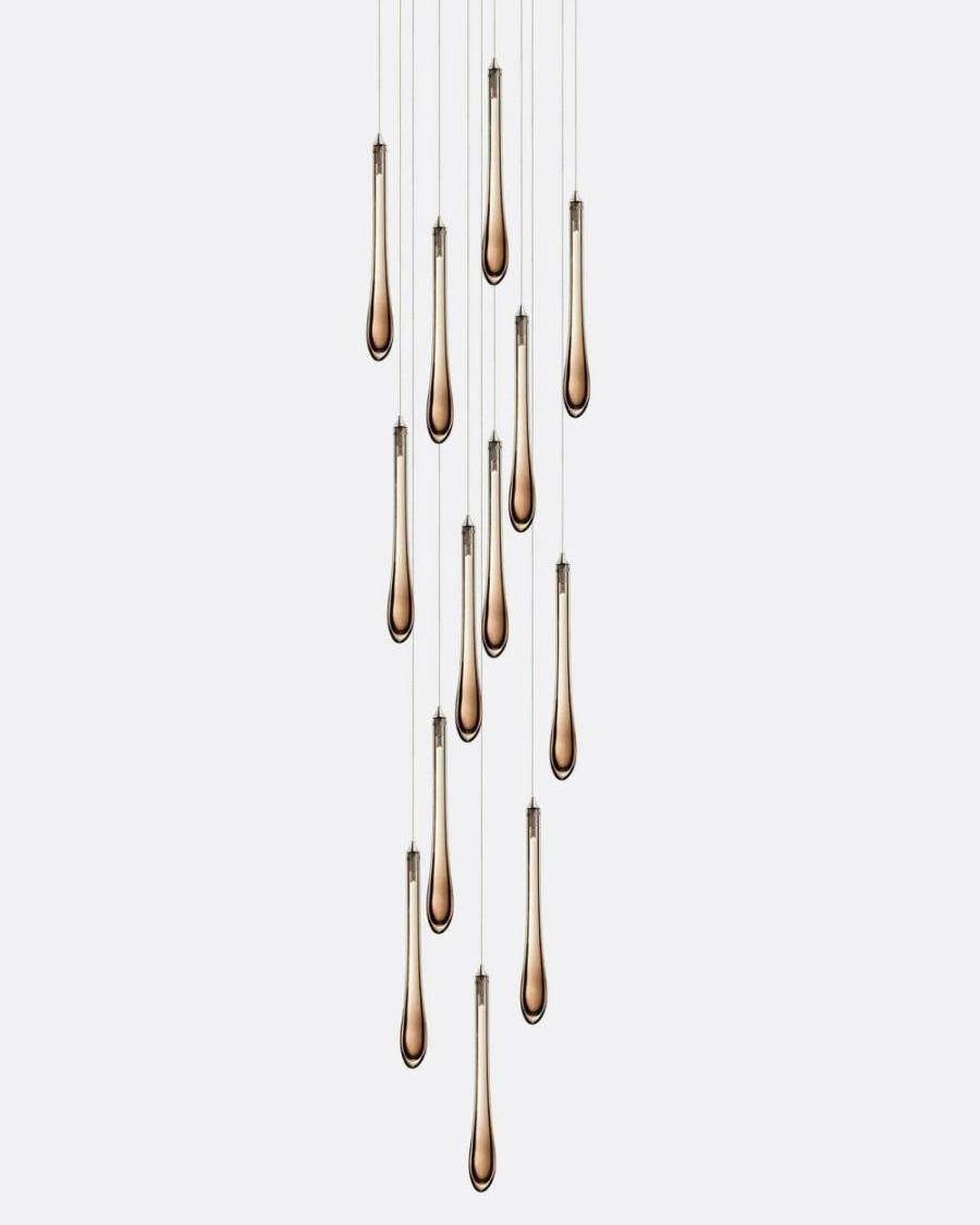 Dewdrop Round Chandelier-Chandelier-Manorlights