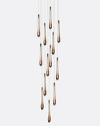 Dewdrop Round Chandelier-Chandelier-Manorlights