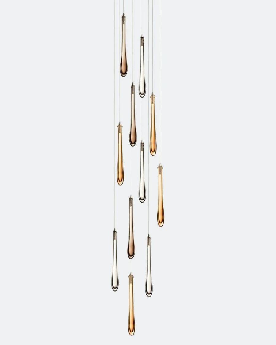 Dewdrop Round Chandelier-Chandelier-Manorlights