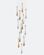 Dewdrop Round Chandelier-Chandelier-Manorlights