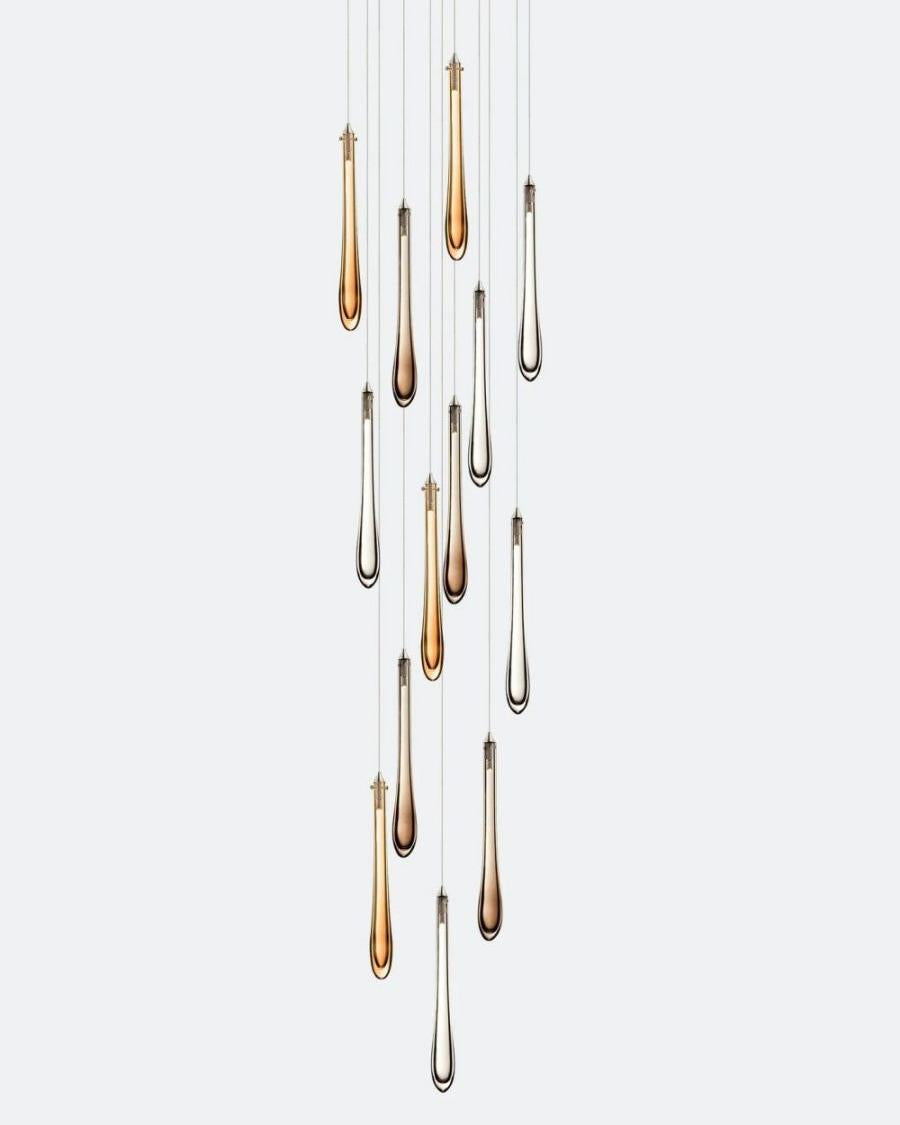 Dewdrop Round Chandelier-Chandelier-Manorlights