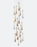Dewdrop Round Chandelier-Chandelier-Manorlights