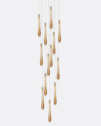 Dewdrop Round Chandelier-Chandelier-Manorlights