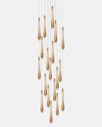 Dewdrop Round Chandelier-Chandelier-Manorlights