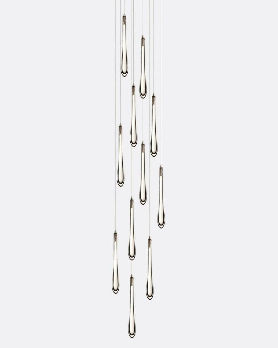 Dewdrop Round Chandelier-Chandelier-Manorlights