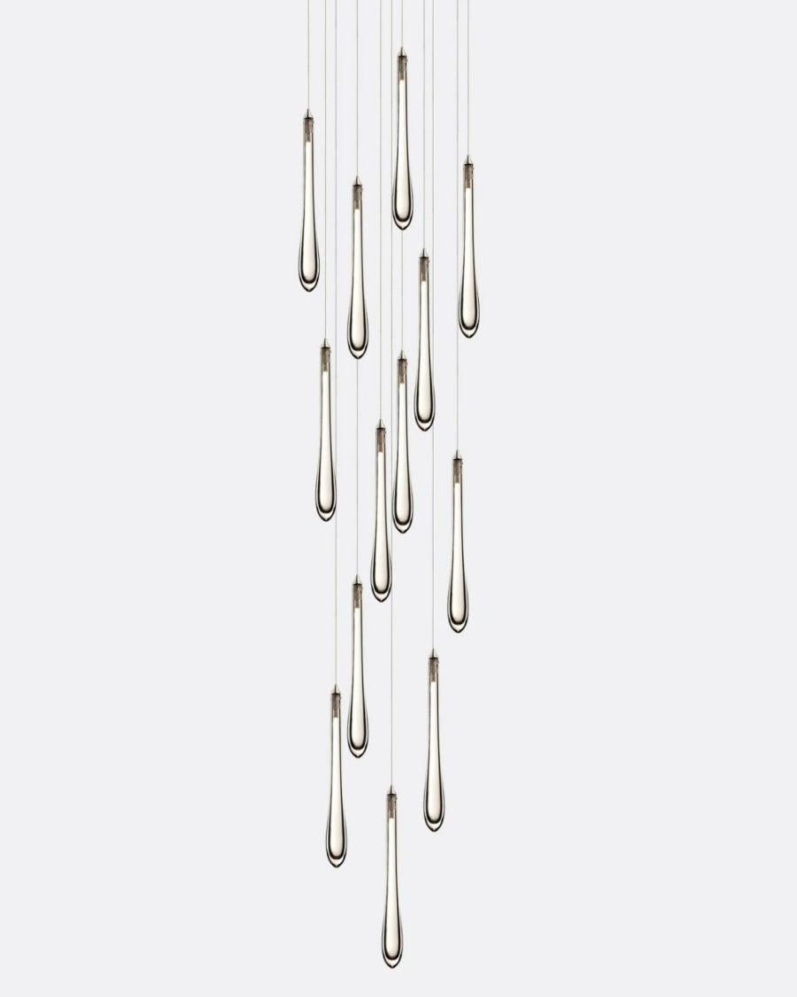 Dewdrop Round Chandelier-Chandelier-Manorlights