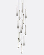 Dewdrop Round Chandelier-Chandelier-Manorlights