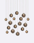 Drizzle Rectangle Chandelier-Chandelier-Manorlights