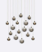 Drizzle Rectangle Chandelier-Chandelier-Manorlights