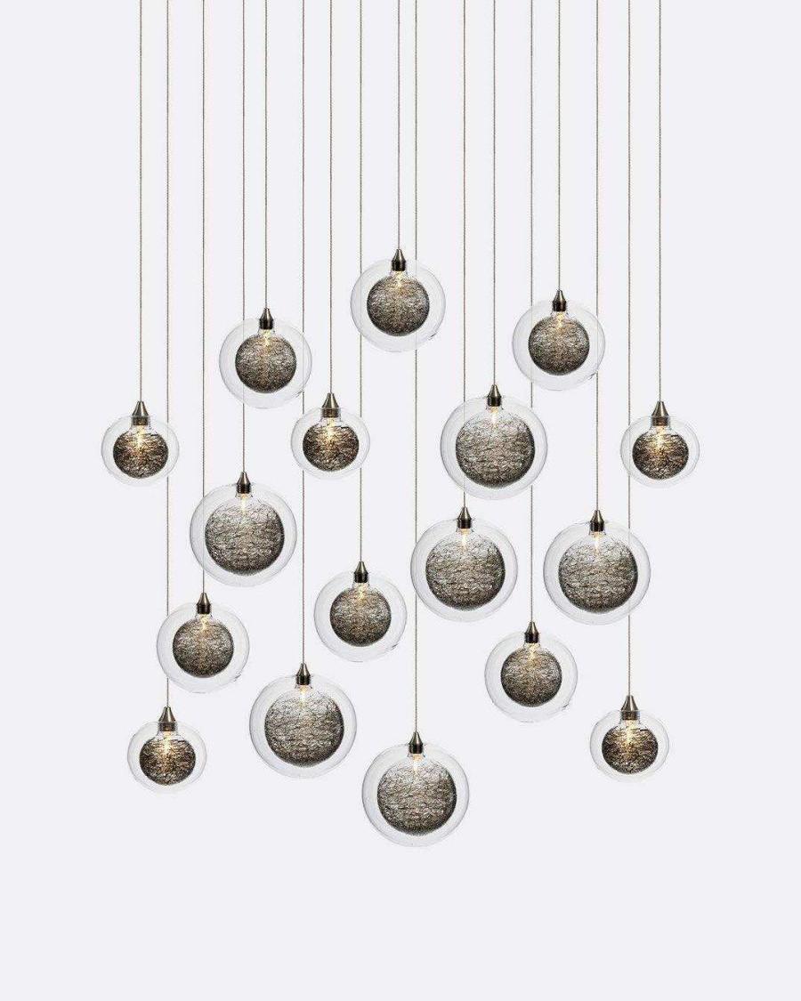 Drizzle Rectangle Chandelier-Chandelier-Manorlights
