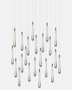 Dewdrop Rectangle Chandelier-Chandelier-Manorlights