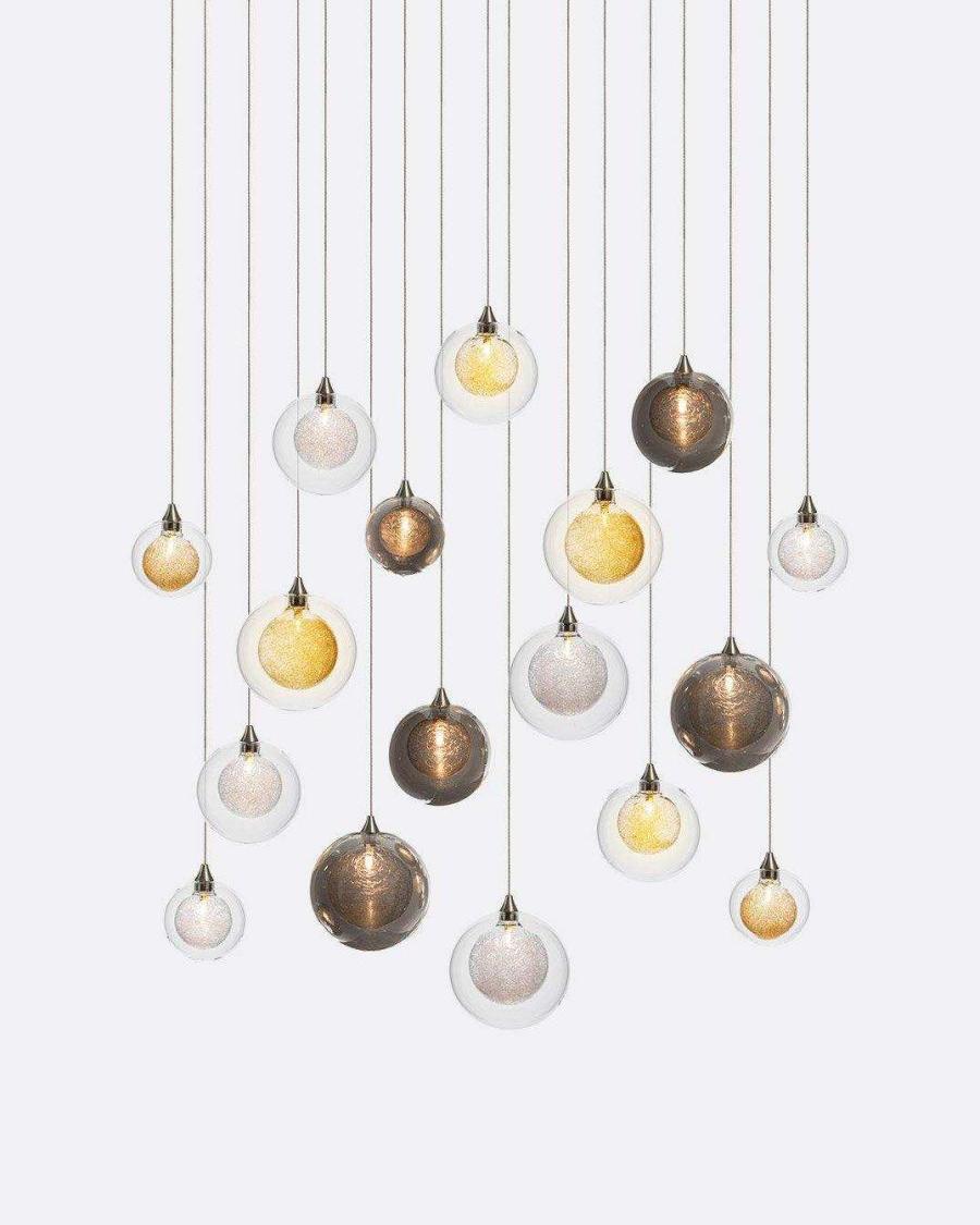 Drizzle Rectangle Chandelier-Chandelier-Manorlights