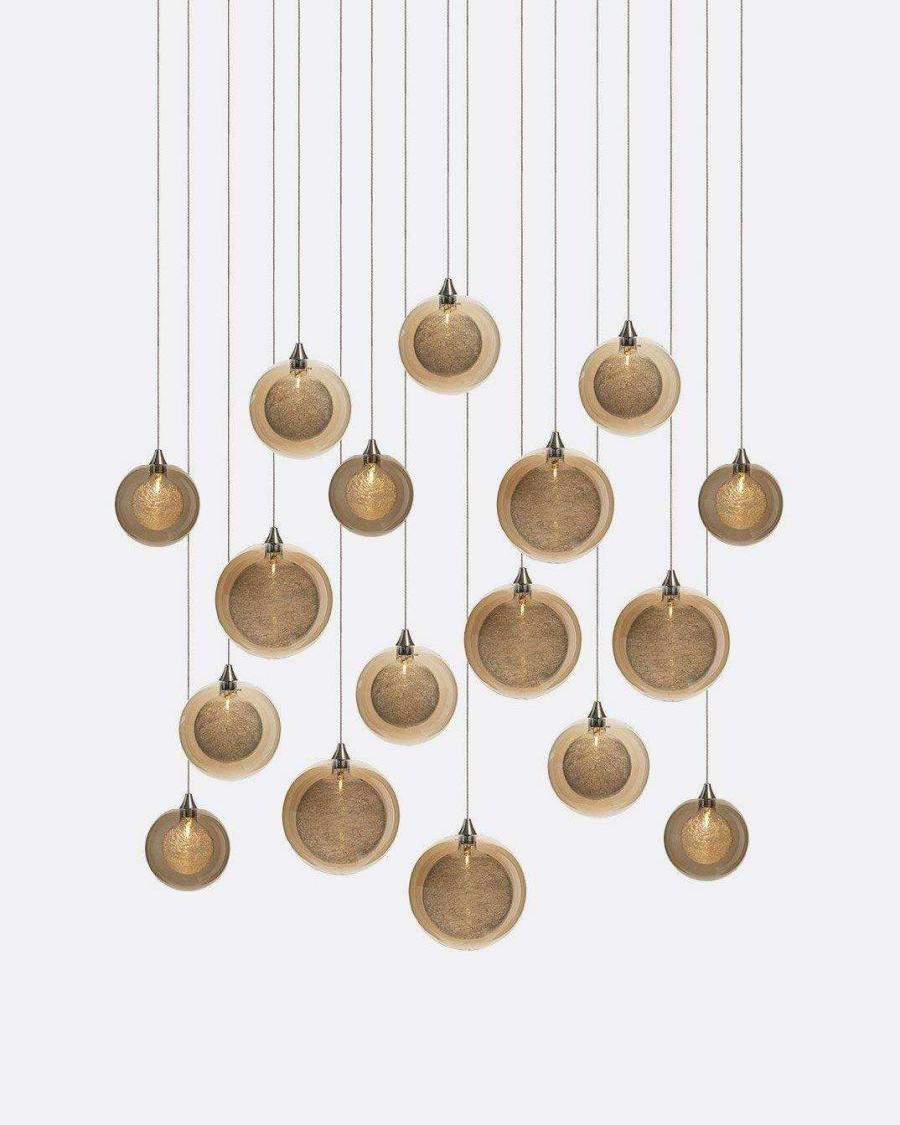 Drizzle Rectangle Chandelier-Chandelier-Manorlights