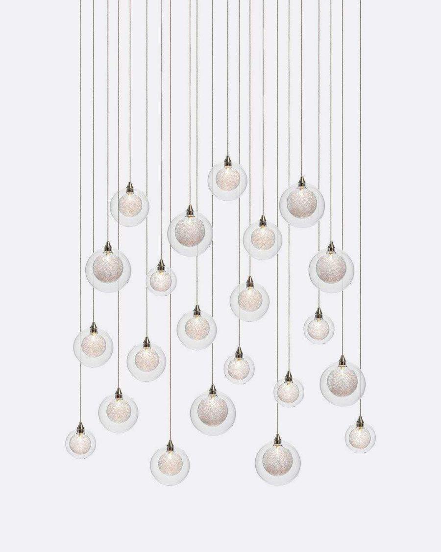 Drizzle Rectangle Chandelier-Chandelier-Manorlights