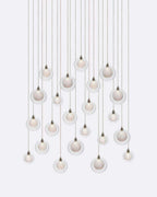 Drizzle Rectangle Chandelier-Chandelier-Manorlights