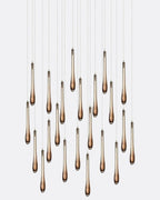 Dewdrop Rectangle Chandelier-Chandelier-Manorlights