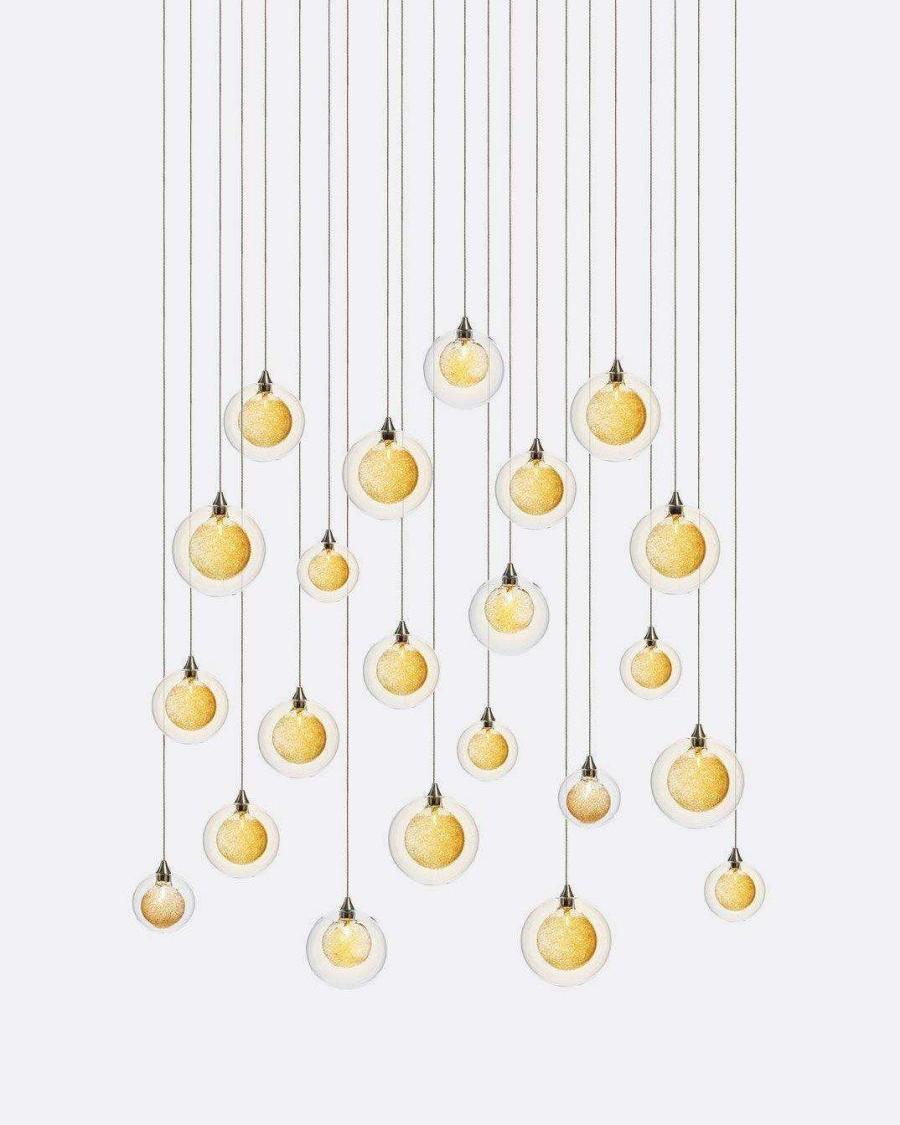 Drizzle Rectangle Chandelier-Chandelier-Manorlights