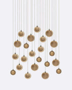 Drizzle Rectangle Chandelier-Chandelier-Manorlights