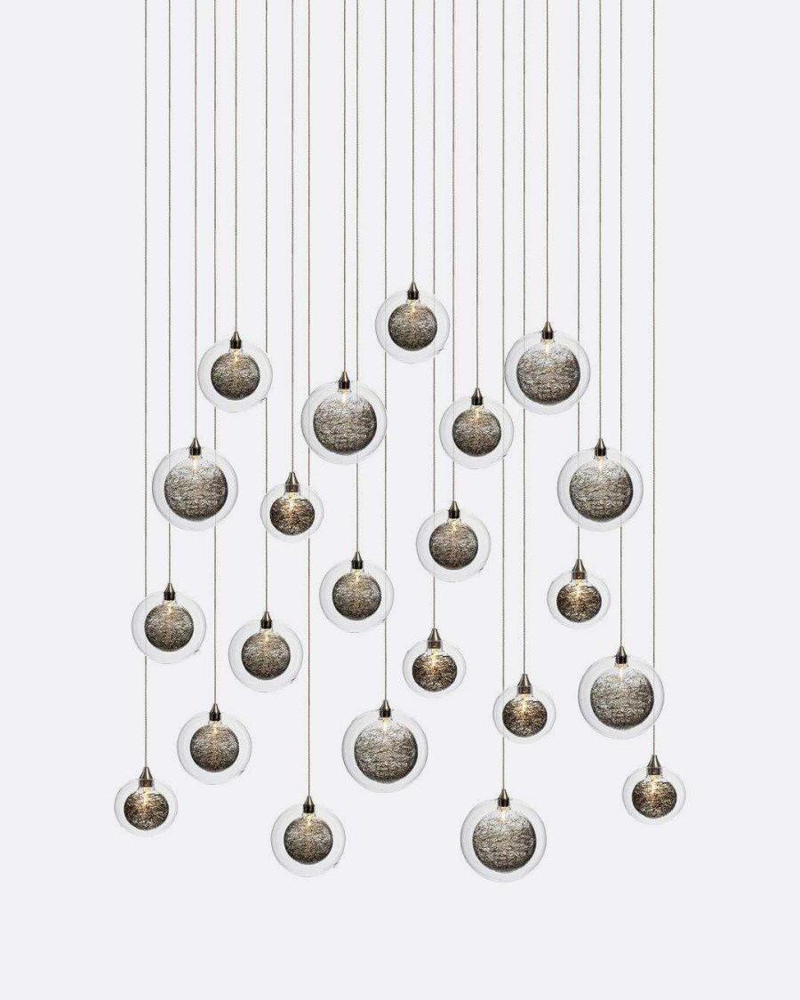 Drizzle Rectangle Chandelier-Chandelier-Manorlights