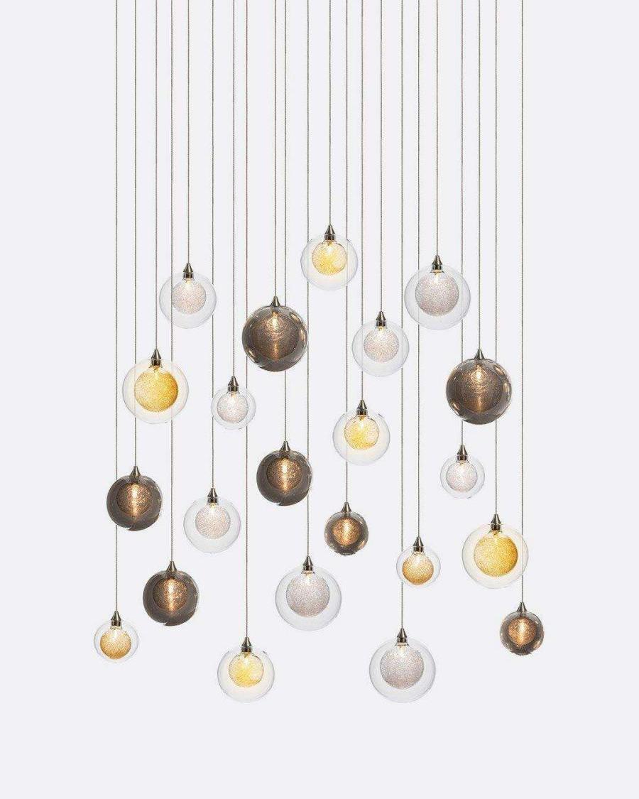 Drizzle Rectangle Chandelier-Chandelier-Manorlights