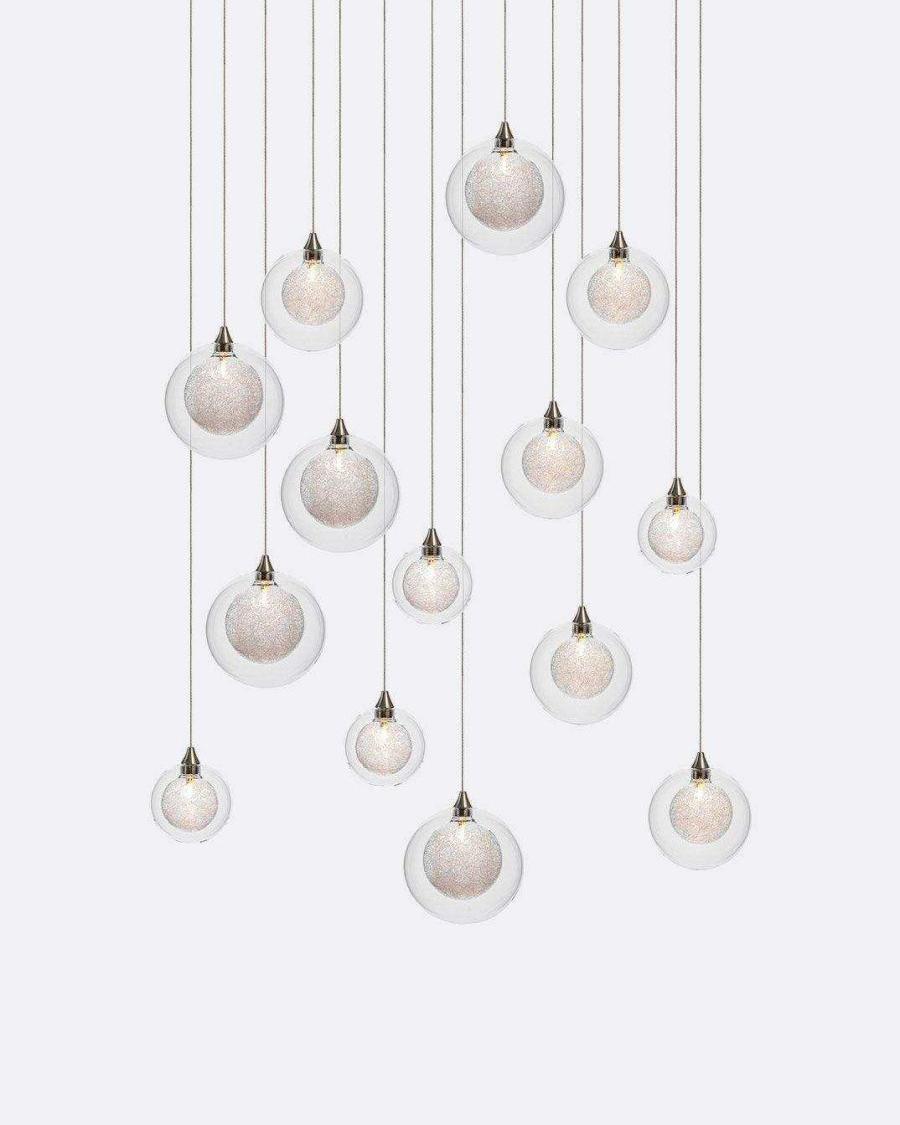 Drizzle Rectangle Chandelier-Chandelier-Manorlights