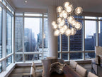 Drizzle Rectangle Chandelier-Chandelier-Manorlights