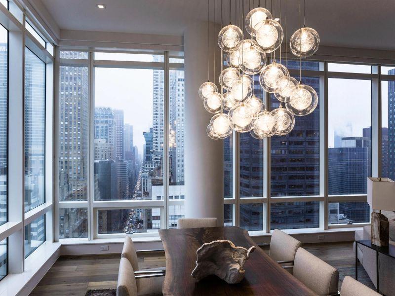 Drizzle Rectangle Chandelier-Chandelier-Manorlights